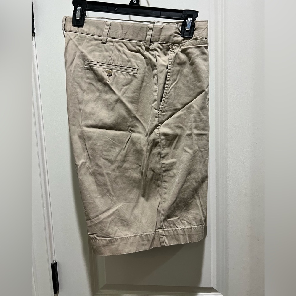 Men’s Polo Chino Shorts, Light Tan, Size 36